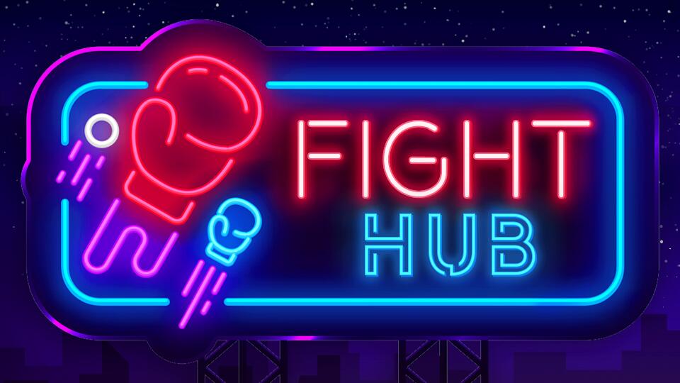 Discovery splash banner for FightHub | RSVP Games Discord server