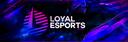 Discovery splash banner for Loyal Esports™ Discord server