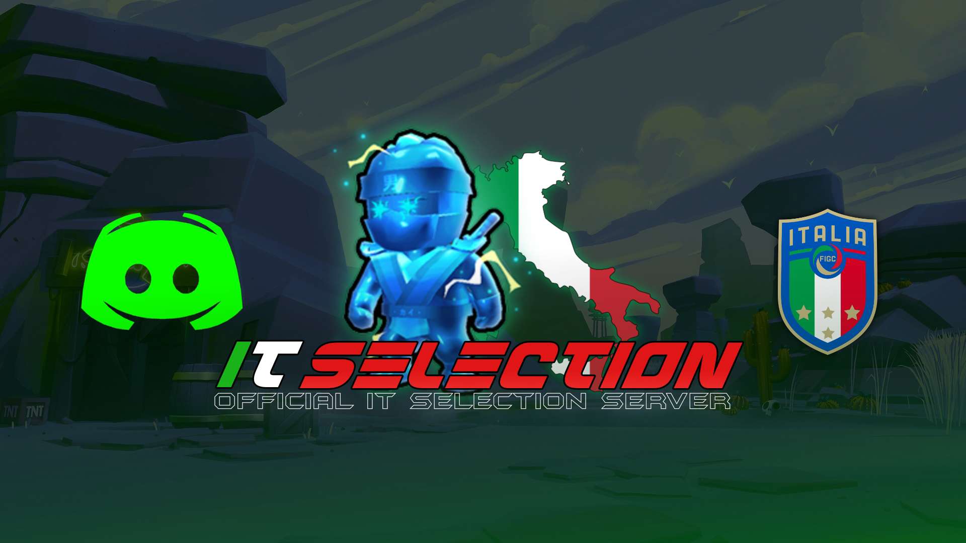 Discovery splash banner for ๐ฎ๐น Selezione Italiana | Stumble Guys ๐ Discord server
