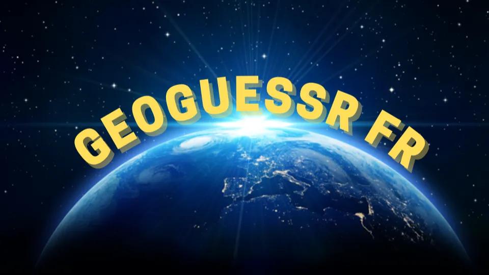 Discovery splash banner for GeoGuessr FR Discord server