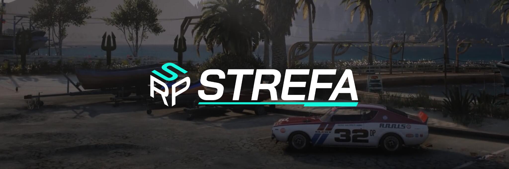Discovery splash banner for Strefa RP Discord server