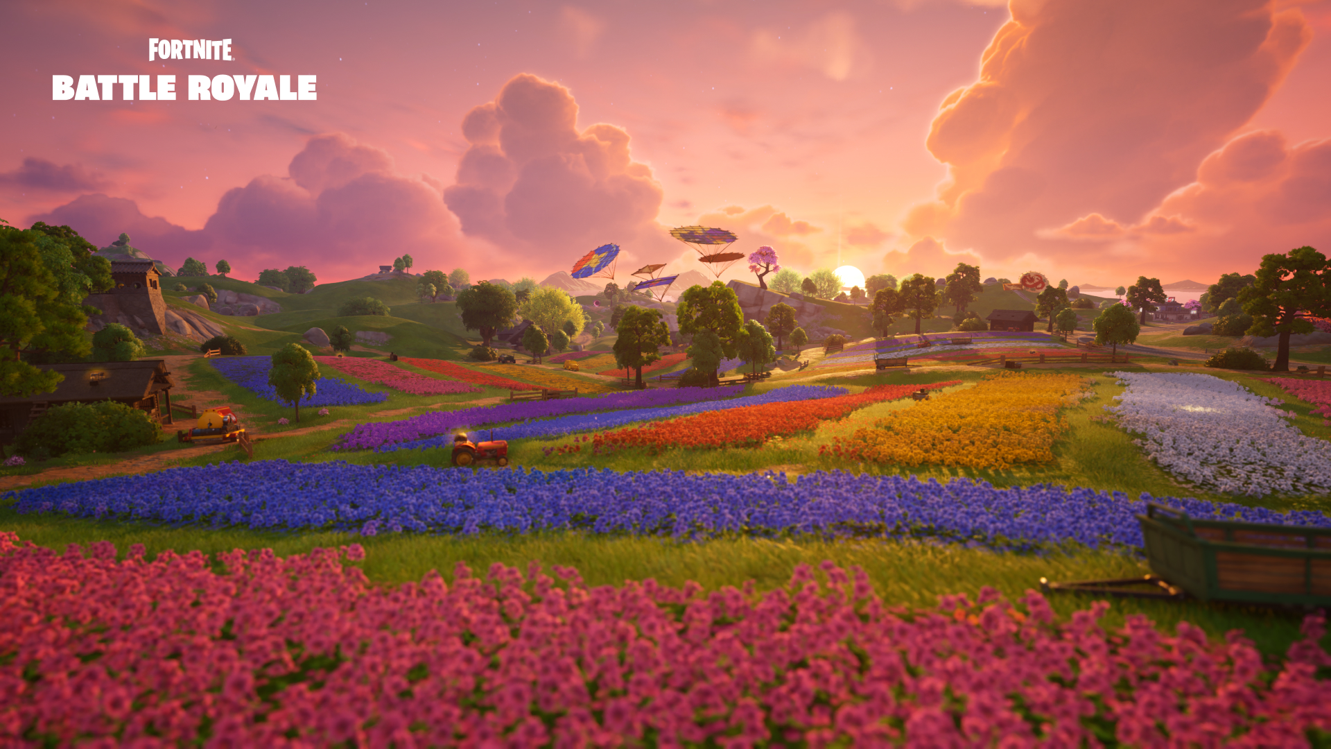 Discovery splash banner for Fortnite House Discord server