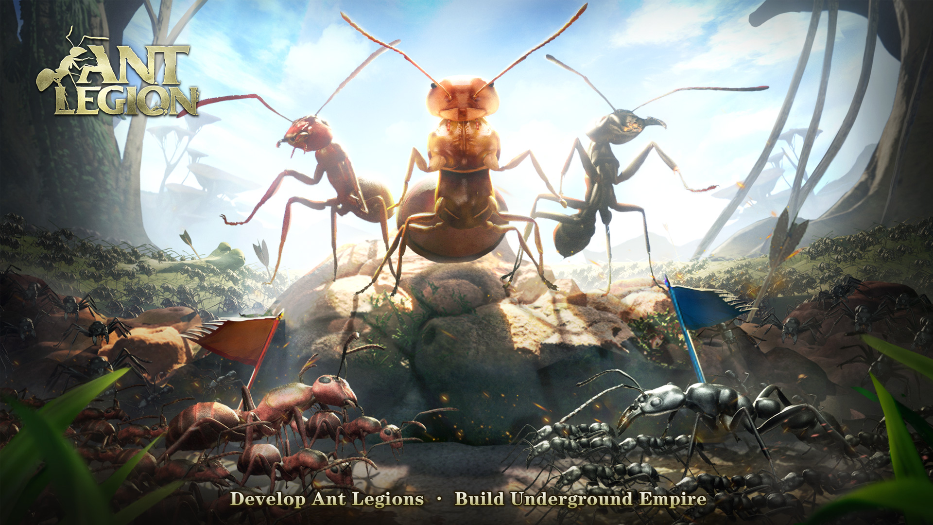 Discovery splash banner for Ant Legion: For the Swarm Discord server