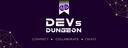 Discovery splash banner for DEVs Dungeon Discord server