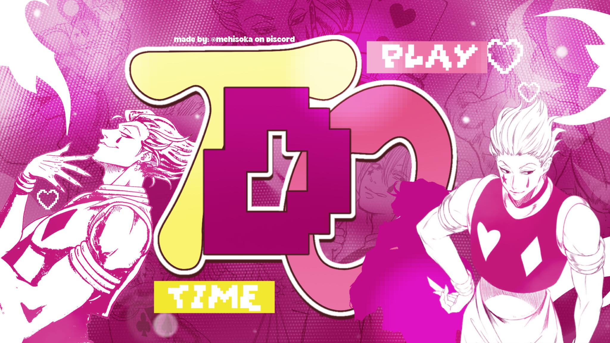Discovery splash banner for TDO . Play Time Discord server