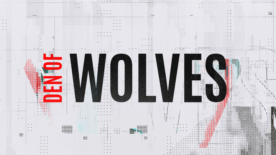 Discovery splash banner for Den of Wolves Discord server