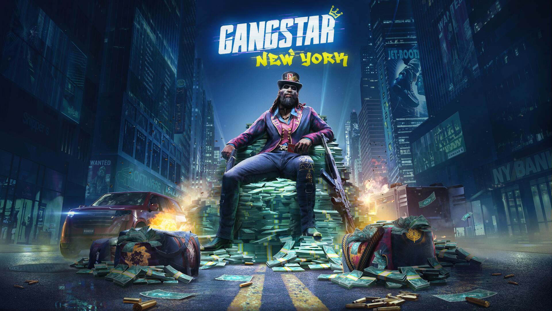 Discovery splash banner for Gangstar New York Discord server