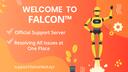 Discovery splash banner for Falcon Support Discord server
