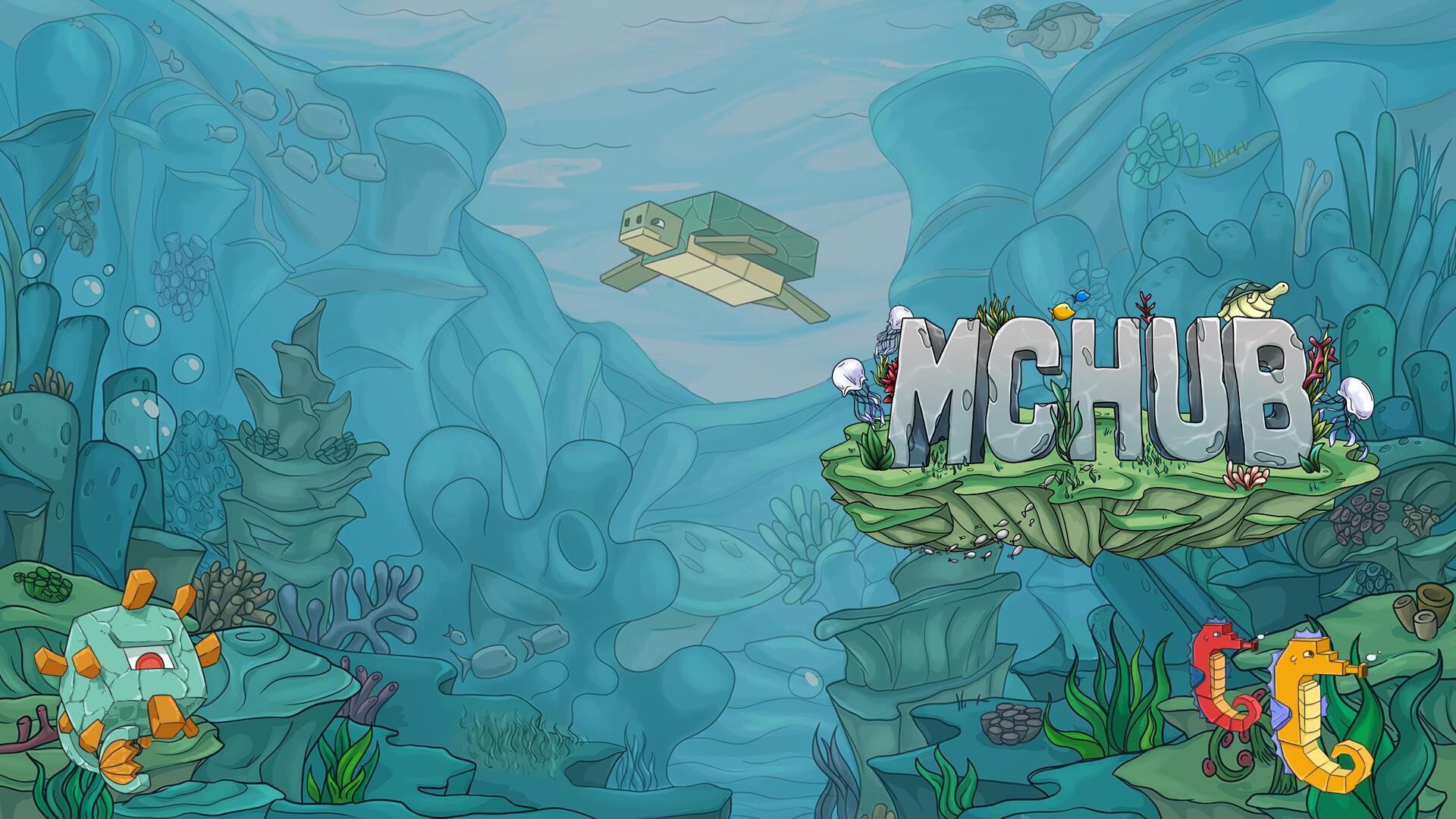 Discovery splash banner for MCHub Discord server
