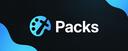 Discovery splash banner for Packs Discord server