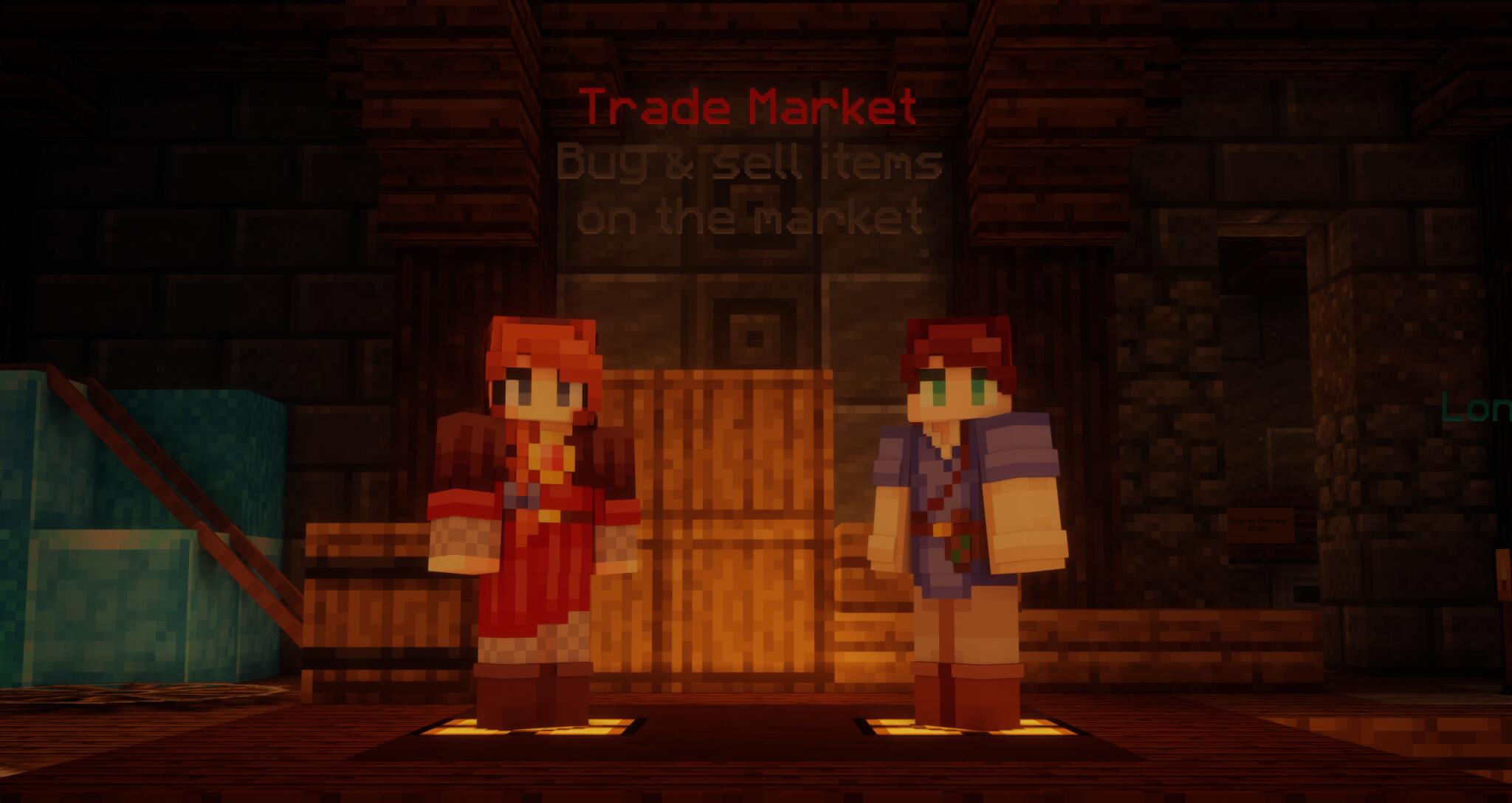 Discovery splash banner for The Marketplace Discord server