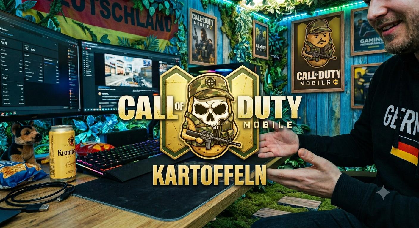 Discovery splash banner for Call of Duty Mobile Kartoffeln Discord server