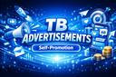 Discovery splash banner for TB Advertisements | Self-Promotion • Minecraft Advertising • Roblox Advertising • Minecraft LFG Discord server