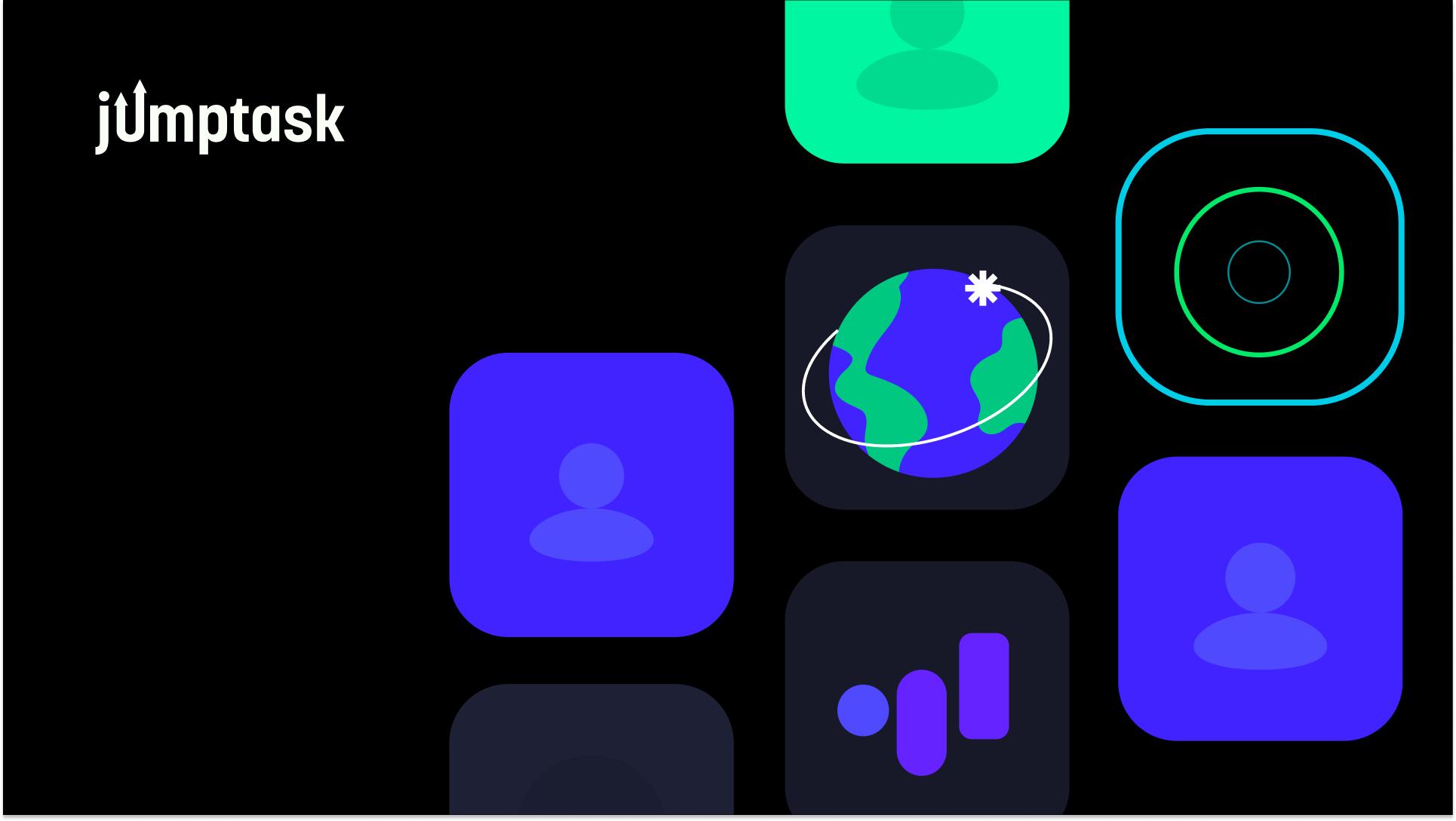 Discovery splash banner for JumpTask Official Discord server
