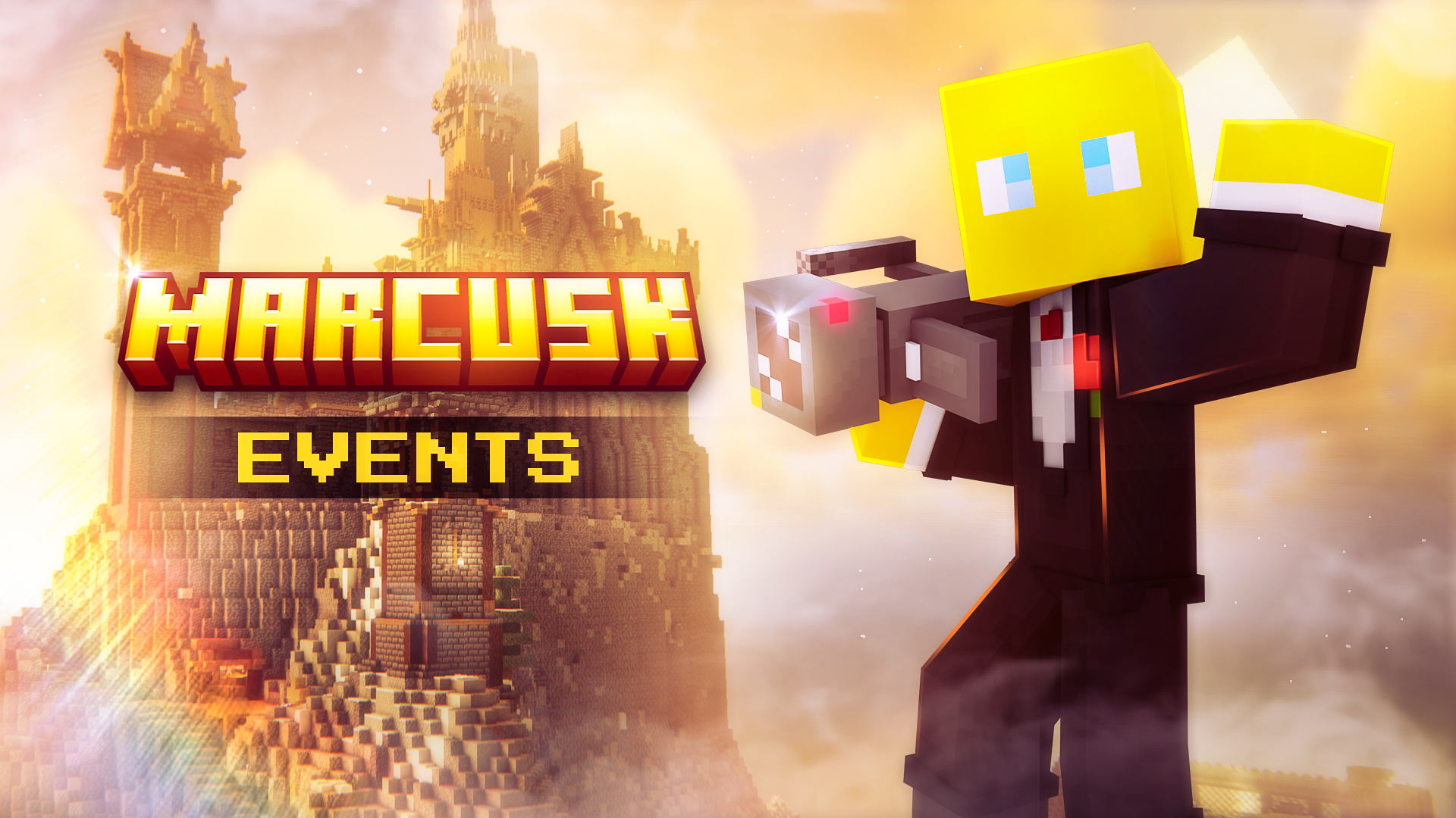 Discovery splash banner for MARCUSK Events Discord server