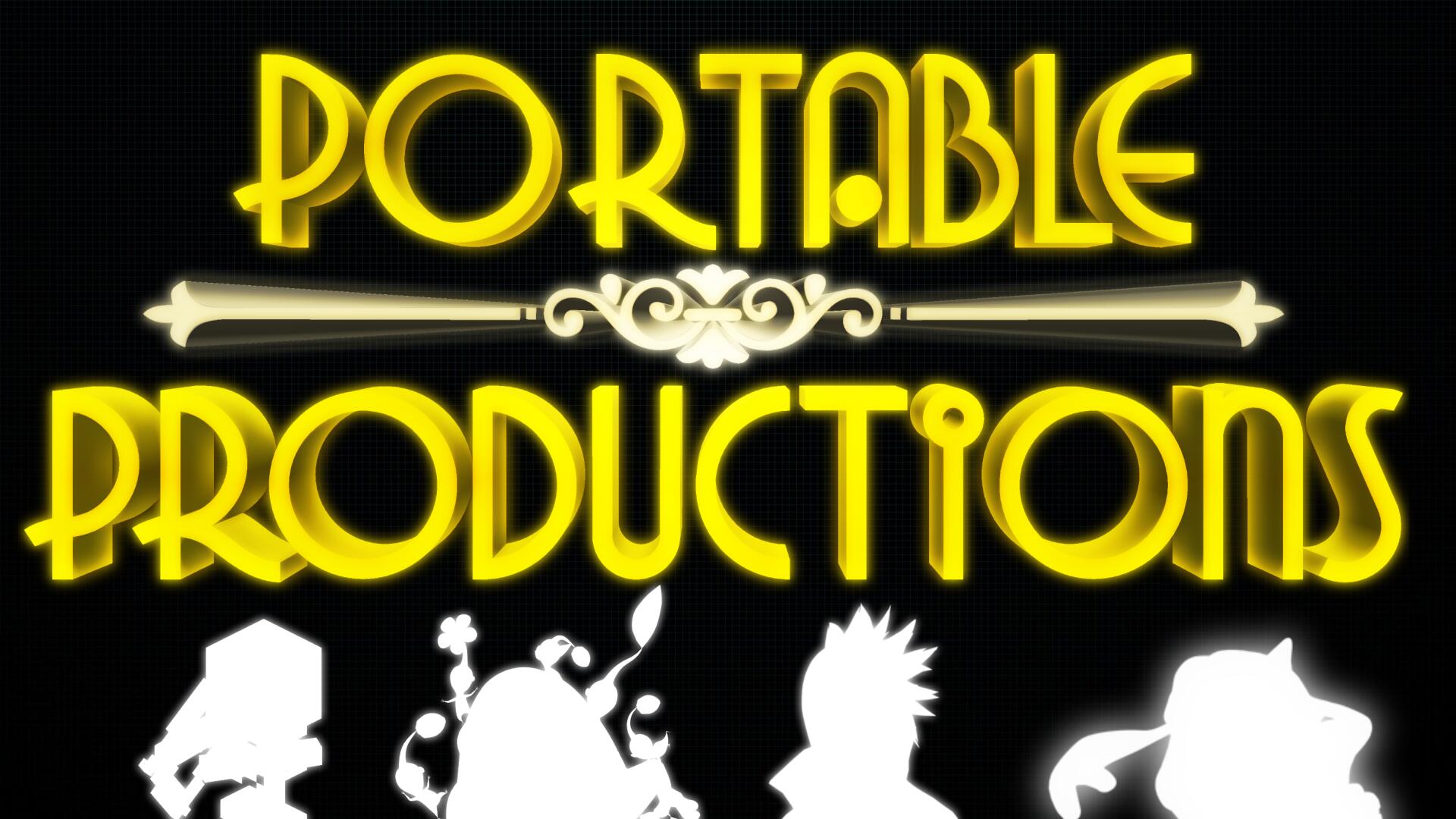 Discovery splash banner for Portable Productions (Official) Discord server