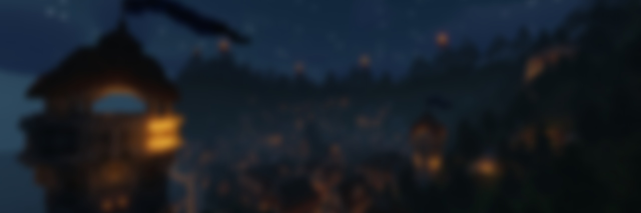 Discovery splash banner for Glacier Client | Glacier Productions Discord server