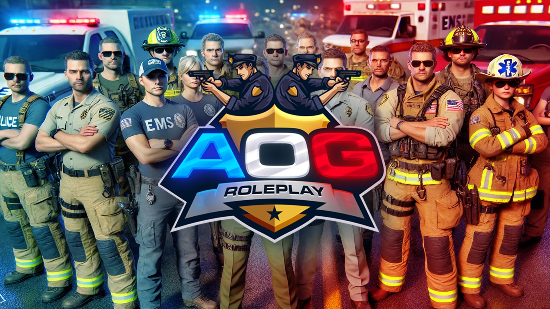 Discovery splash banner for Art Of Games Roleplay Discord server
