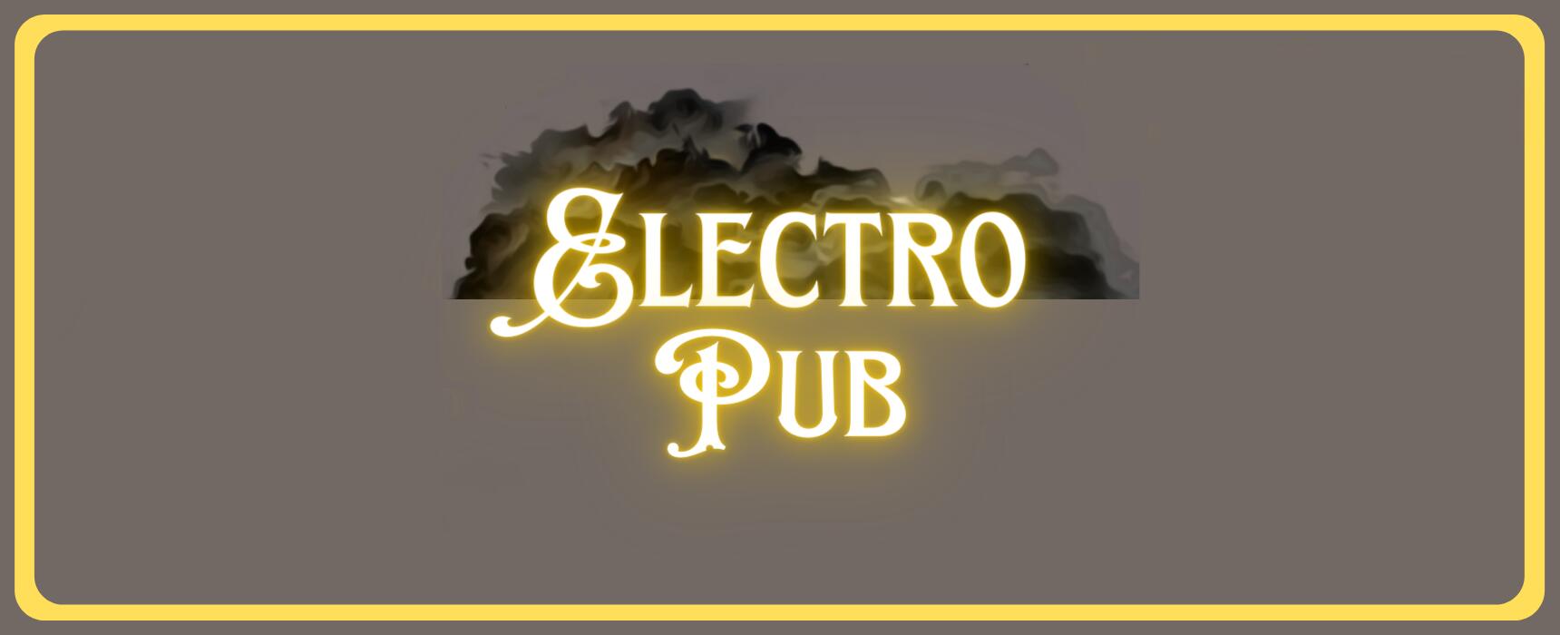 Discovery splash banner for ⚡ Electro Pub | 2.5k Discord server