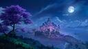 Discovery splash banner for Sacred Sakura Tree Discord server