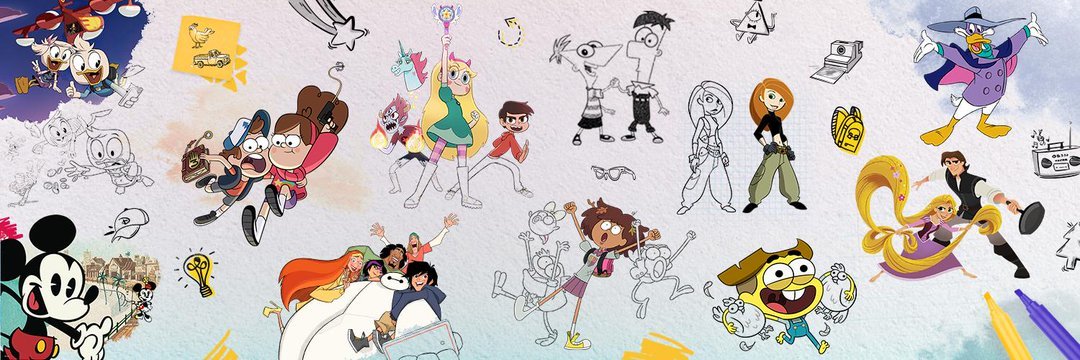 Discovery splash banner for DisneyToonz Discord server