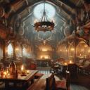 Discovery splash banner for Taverne du Kelbi Discord server