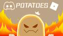 Discovery splash banner for POTATOES Discord server