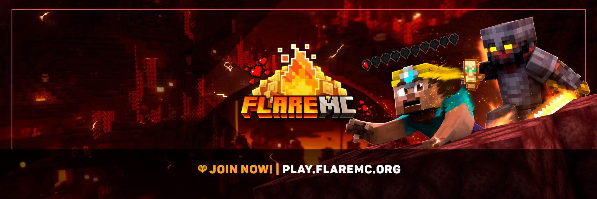 Discovery splash banner for 🔥FlareMC Discord server