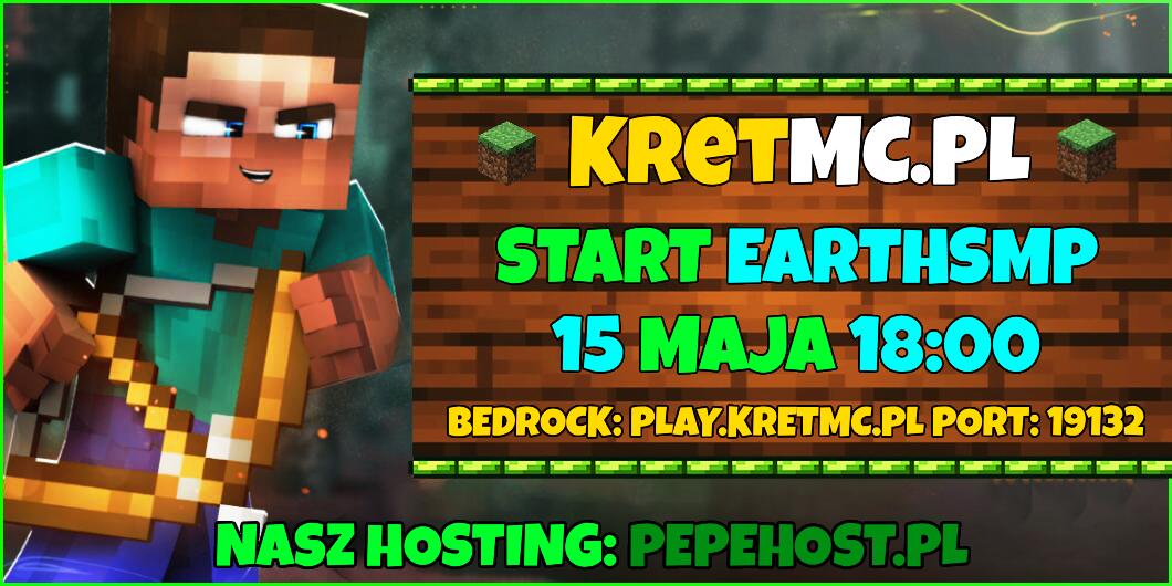 Discovery splash banner for KretMC.pl Discord server