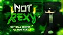 Discovery splash banner for NotRexy's Shady Cabin Discord server