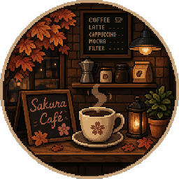 Discovery icon for Sakura Café 🌸 | VC Activo 24/7 • Social • Gaming • Amigos • Parejas • Español Discord server